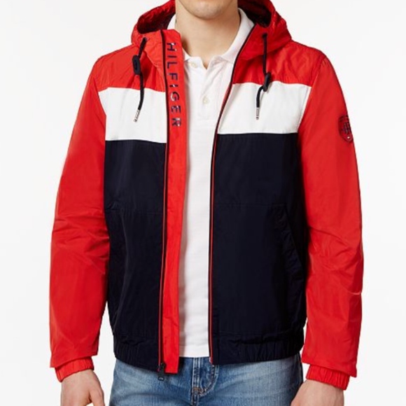 tommy hilfiger windbreaker sale